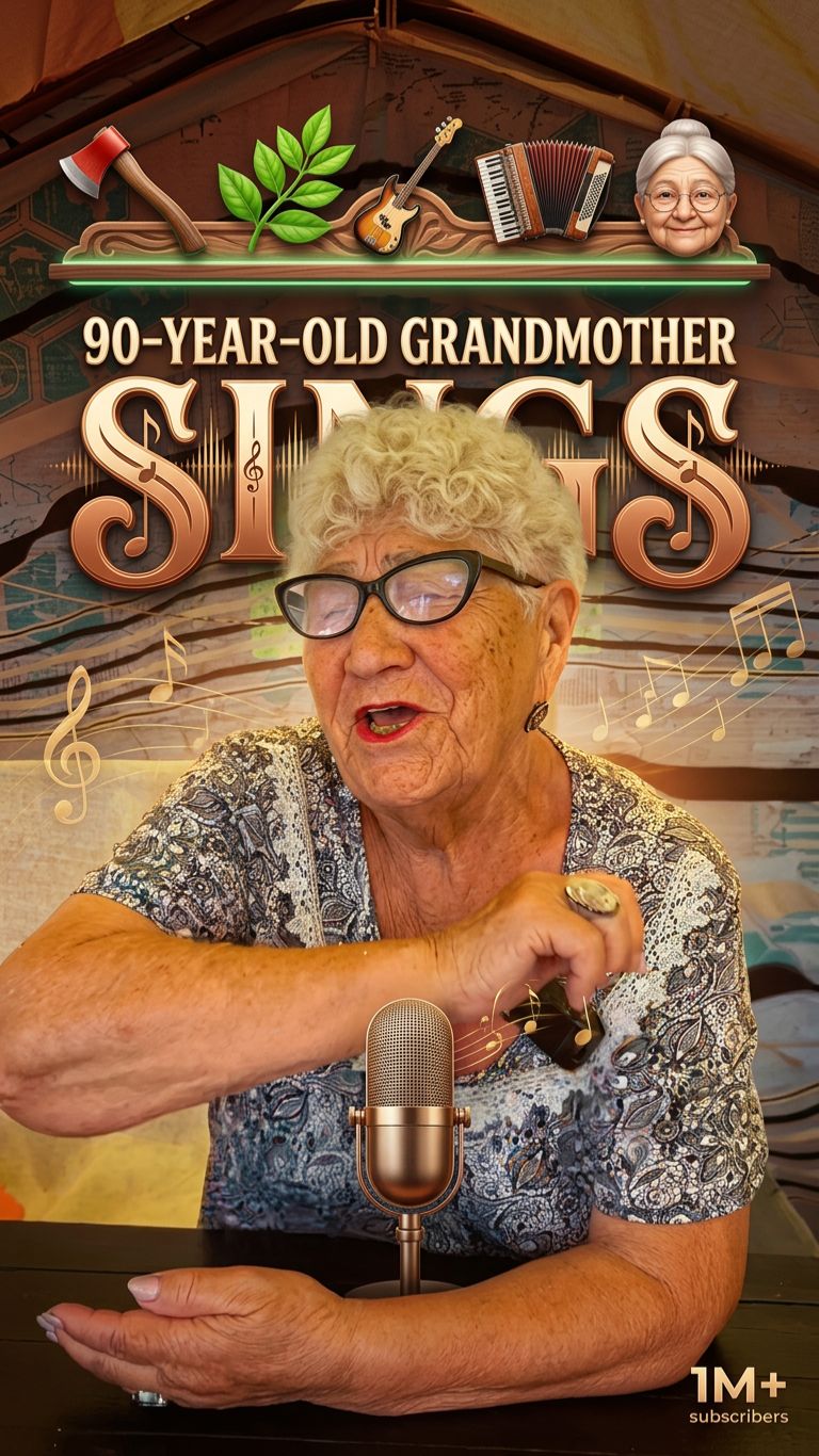 БАБУШКА ИСПОЛНИЛА НА ВСЕ СВОИ 90 ЛЕТ!