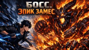 ЭПИК ЗАМЕС. Сон Джин ВУ против Ненасытного Вулкана. BOSS FIGHT Solo Leveling