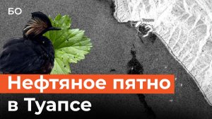 Нефтяное пятно появилось у Туапсе после атаки дронов