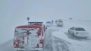 Движение по автодороге А-35 открыли после снегопада в Забайкальском крае