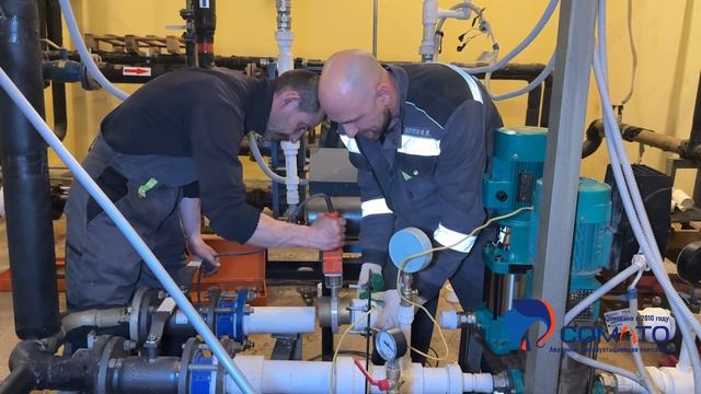 Техническое обслуживание теплового узла. Обвязка циркуляционного насоса