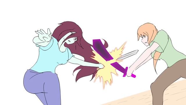 Alex's Battle Minecraft Anime Ep 8