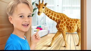 Учим названия диких животных и факты о них!