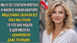 «МЫ 9 ЛЕТ ПЛАТИЛИ ИПОТЕКУ, А КВАРТИРУ ЗАБРАЛИ МОШЕННИКИ» Слушать рассказы онлайн. Слушать истории