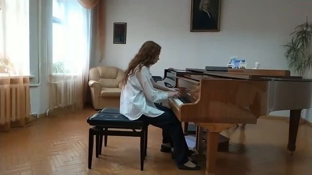 Показаньева Арина и Соколюк Софья, ЦДШИ, г. Кемерово - И. Брамс  