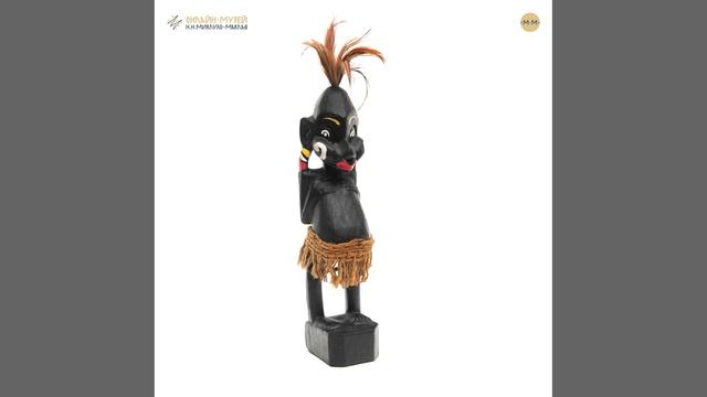 Мужская фигурка «свадьба папуасов» (Западное Папуа)