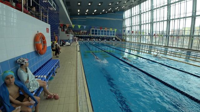 190426 50м спина 2класс Кирпиченко Диана 2дор 1м03с 3юн 3место Черникова Влада 3дор 1м03с 3юн 2место