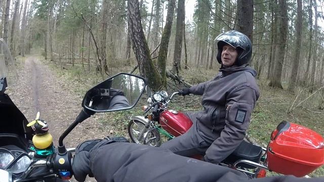 Мопедо дальняк к лесной речке(7)