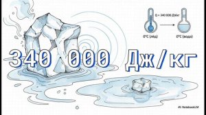 Физика 8 класс параграф 17 УДЕЛЬНАЯ ТЕПЛОТА ПЛАВЛЕНИЯ