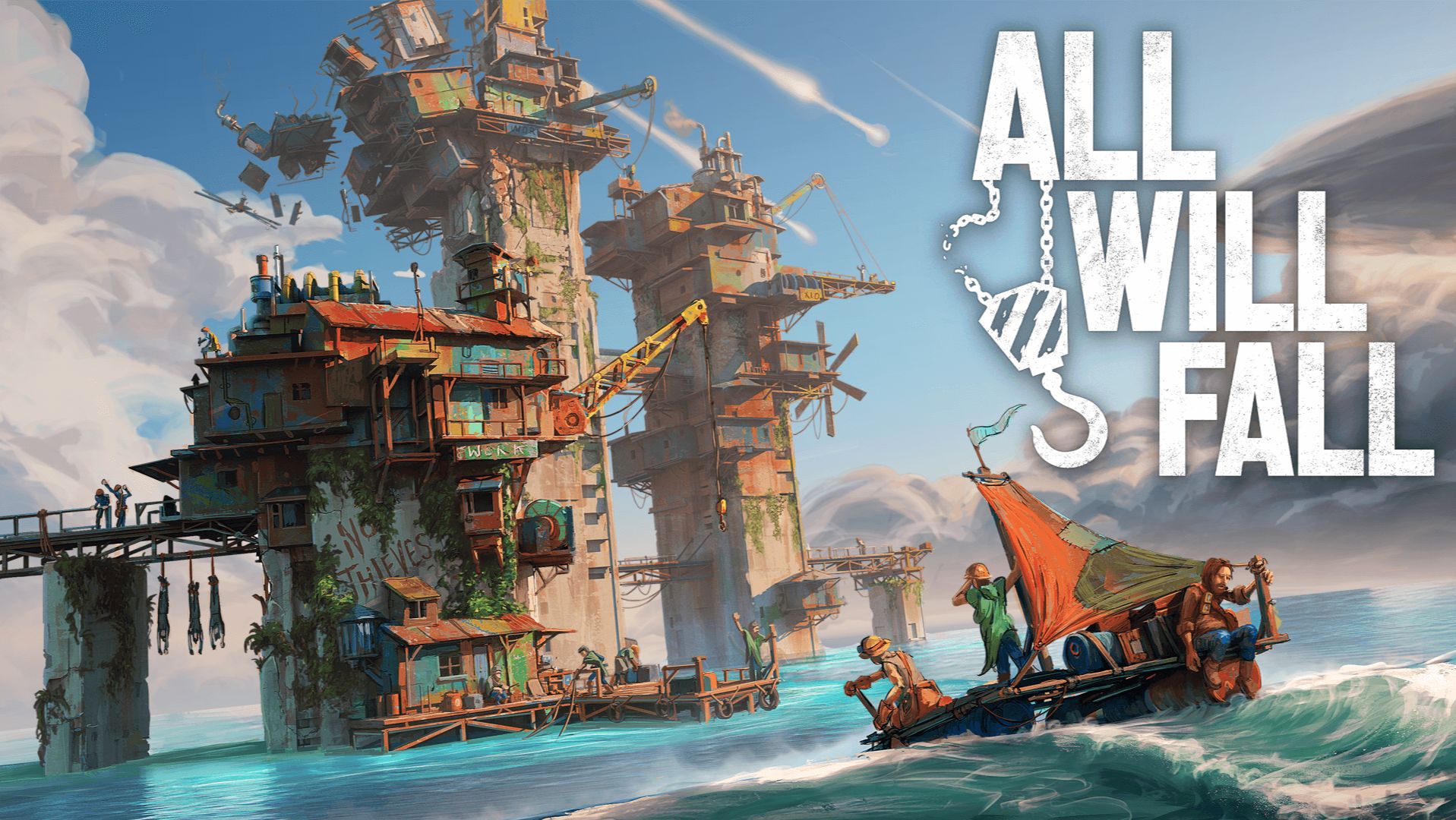 Строим новый дом в затопленном мире. - All Will Fall № 1