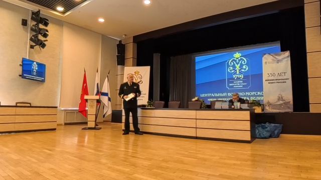 Контр-адмирал Кириллов Ю.В. о своих книгах!