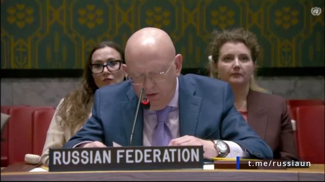 🎙Выступление В.А.Небензи на заседании Совета Безопасности ООН по Украине

📍Нью-Йорк, 20.04.26г.