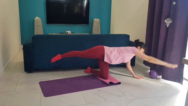 Силовой пилатес- ягодицы+пресс