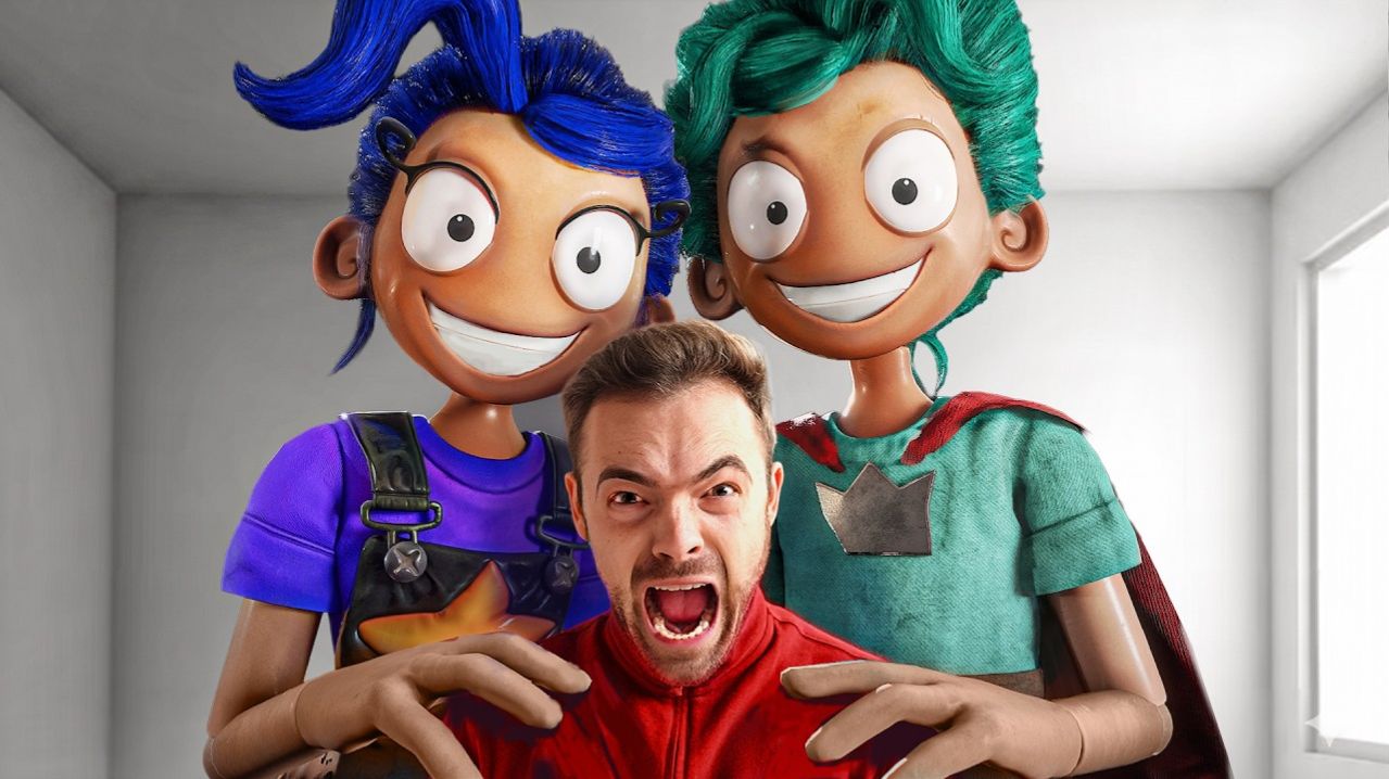 Поппи Плейтайм ИСТОРИЯ ЛИЛИ и РОРИ клип - мультик Poppy Playtime