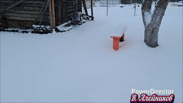 Зима в апреле...