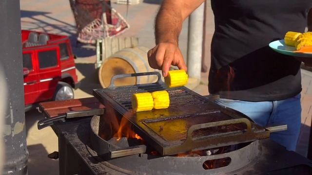 ЖАРЕНОЕ МЯСО НА СПЕЦИАЛЬНОМ КАМНЕ