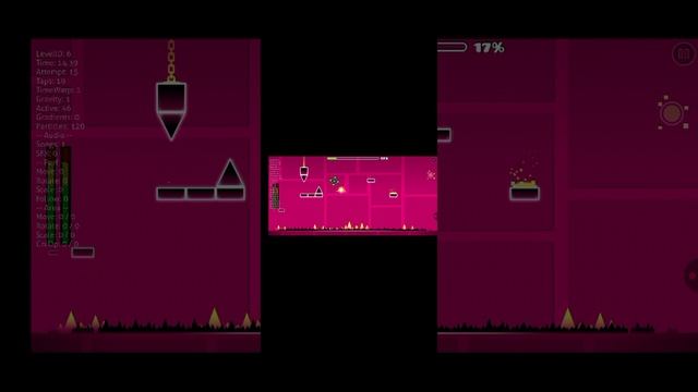 я пытаюсь пройти 6 уровень Geometry Dash.