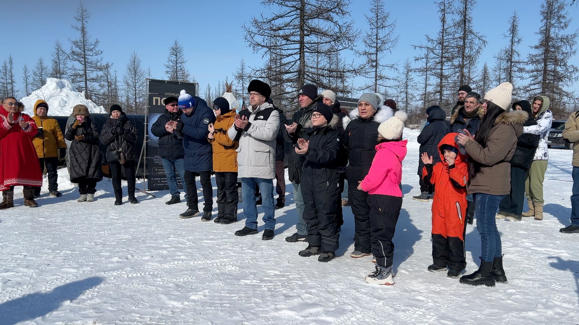 Патриотическая акция «Ямал - всё для Победы» для работников «Газпром добыча Уренгой»