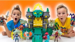 Влад и Ники Хи-Мэн и спасательная миссия замка Серого Черепа