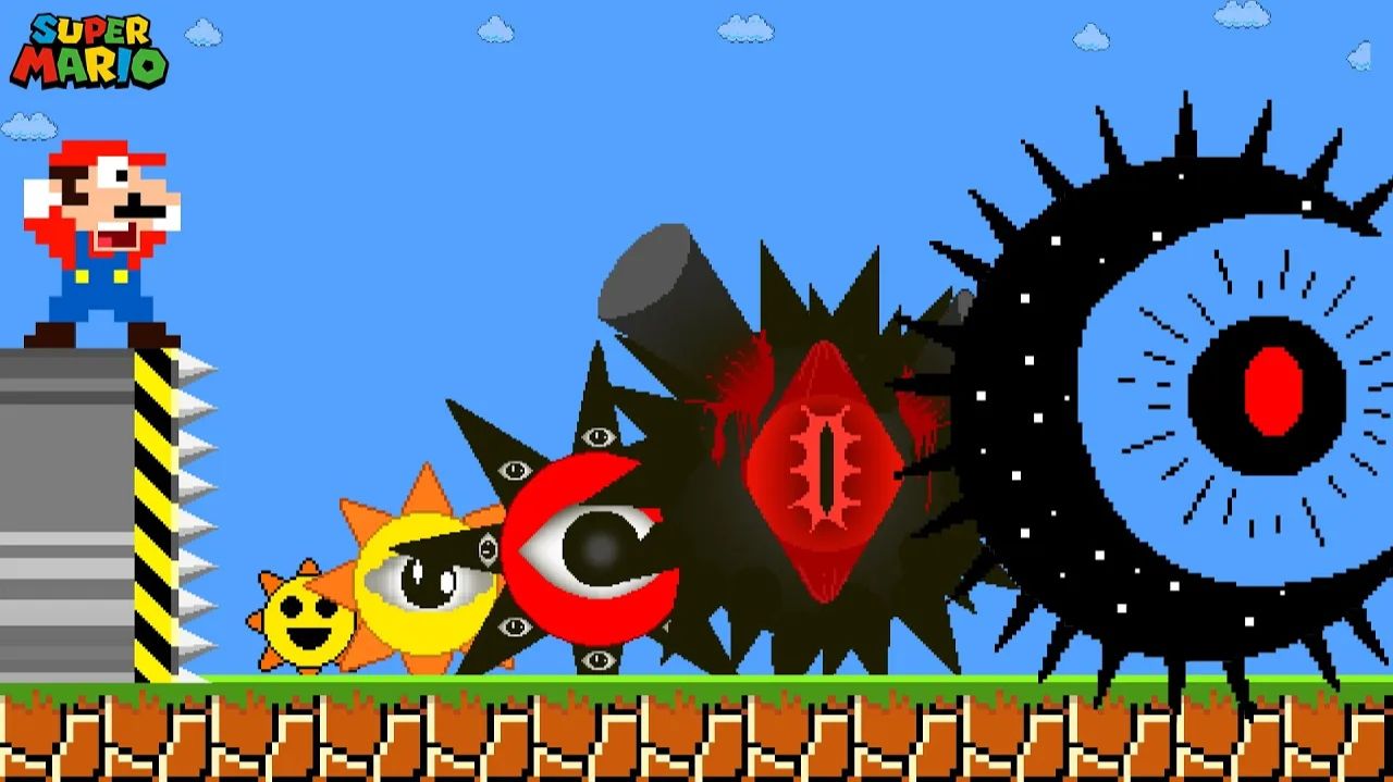 😱☀️ МАРИО ПРОТИВ ЭВОЛЮЦИИ SPRUNKI МИСТЕРА СОЛНЦА — ЭТОТ БОСС ПРОХОДИТ 1000 ФАЗ ВО ВРЕМЯ БИТВЫ!