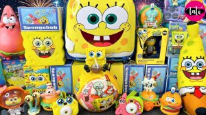 Играем в игрушки из мультика Спанч Боб. Мультфильм для детей. ASMR АСМР