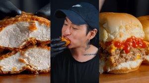 Лучшее от Зака Чоя  MUKBANG  ГОТОВКА  ASMR