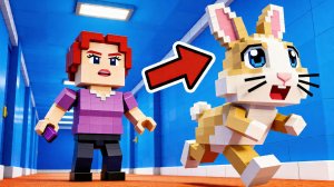 ПОБЕГ ОТ ЗЛОЙ НЯНИ в ROBLOX! Это было страшно