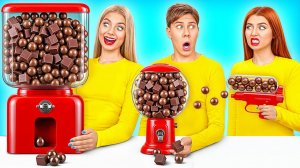 Большая, Средняя или Маленькая Тарелка Челлендж # Потрясающие Кухонные Лайфхаки от Candy DO