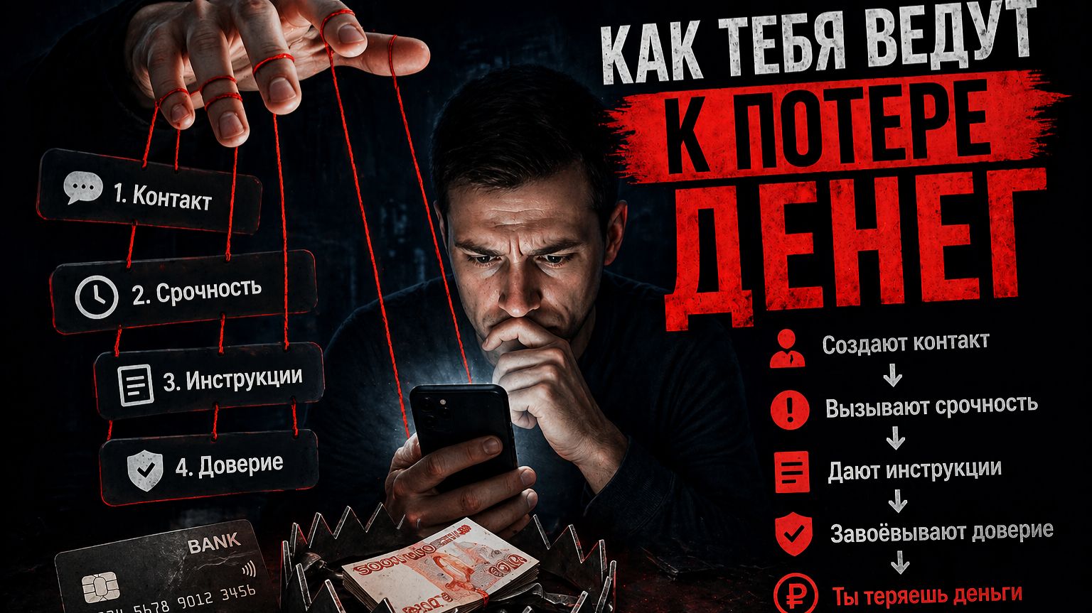 Как тебя ведут к потере денег