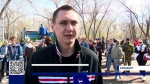 СУББОТНИК В СКВЕРЕ САЛМЫШСКОГО БОЯ