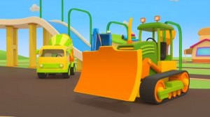 🍿🚘 Места в гараже не хватает! Что сделают Машины Помощники? Строим новый дом!