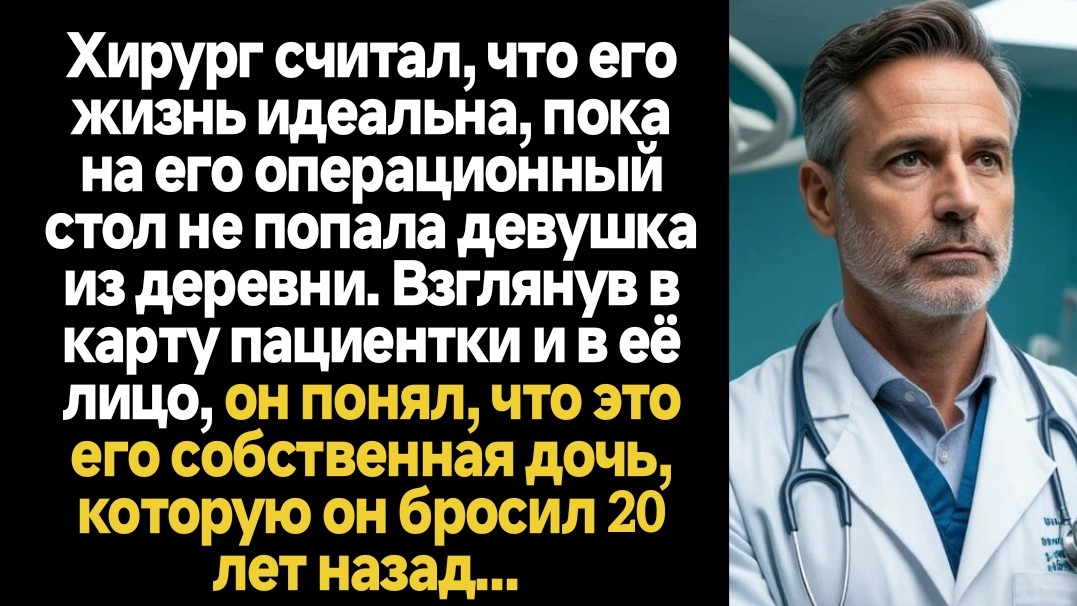 ИСТОРИИ ИЗ ЖИЗНИ/Хирург всегда считал, что его жизнь идеальна, пока на стол не положили