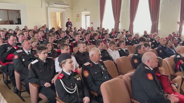 Районный атаман отчитался о проделанной работе.