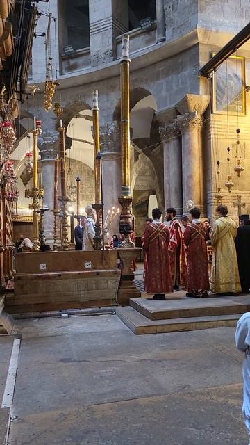 Фомино воскресенье - Святогробская Литургия