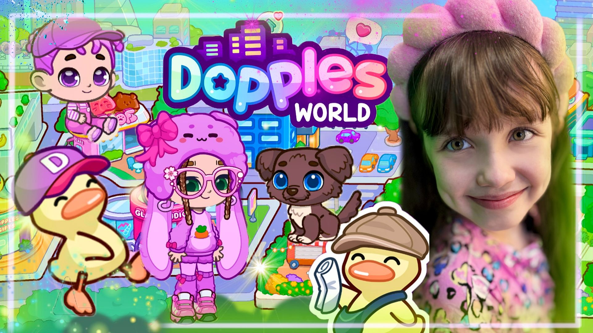Пробуем играть в Dopples World #dopplesworld #допплесворлд