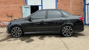 r17 колёса на Granta Sport FL stalker + Haida 205/40