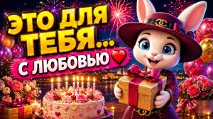С Днём Рождения! С любовью - открой и послушай топовое поздравление! ❤️