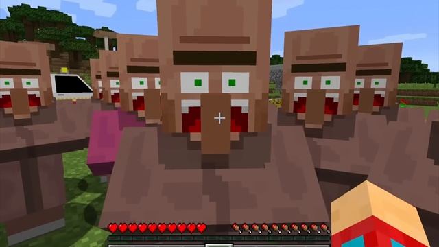 жители решили жить у мегя в доме