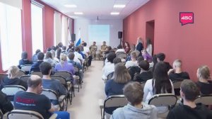 Урок мужества. Ветераны СВО в Самарском училище олимпийского резерва