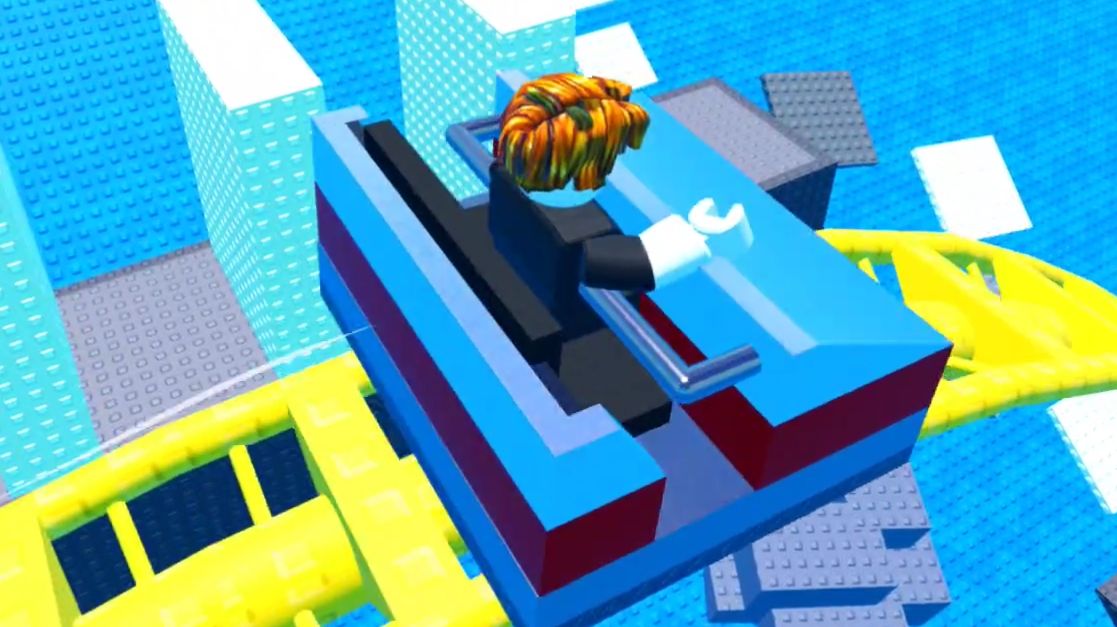 Башня с горками Roblox Мультики для малышей Роблокс