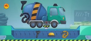 Машинки для детей. Изучаем спецтранспорт. Собираем бетомешалку и едем на задание