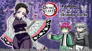 Реакция фандомов на Шинобу / 1|3 / Персонажи из разных вселенных / Гача реакция / КРД