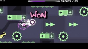 if XO was level 1 100% 1 attempt / Geometry Dash