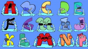 Alphabet Lore ПЛАЧЕТ! Все Буквы Мягкие 😭