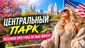 Нью-Йорк: Элегантный Верхний Ист-Сайд и Центральный парк в солнечный весенний день | 2026 🌹🌸#1