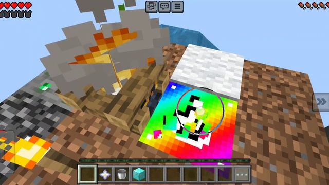 ВЫЖИВАЮ НА ОДНОМ БЛОКЕ