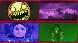 ЖЕЛЕЗНАЯ ДОРОГА МОНСТРОВ и Паровозики: ПОЕЗД МУТАНТ против ТЕМНОГО МОНСТРА и ГЕРОЕВ 🚂👾