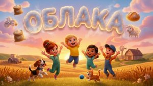 ОБЛАКА ДЛЯ ДЕТЕЙ. Приключения в пекарне. Песенка про облака.