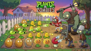 Plants vs.Zombies Hybrid Mod Растения против Зомби-2 мод Зомби против растений Выигрываем каждый бой