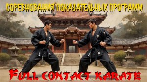 Ежегодные показательные соревнования показательных программ по карате. Школа карате  Full contact